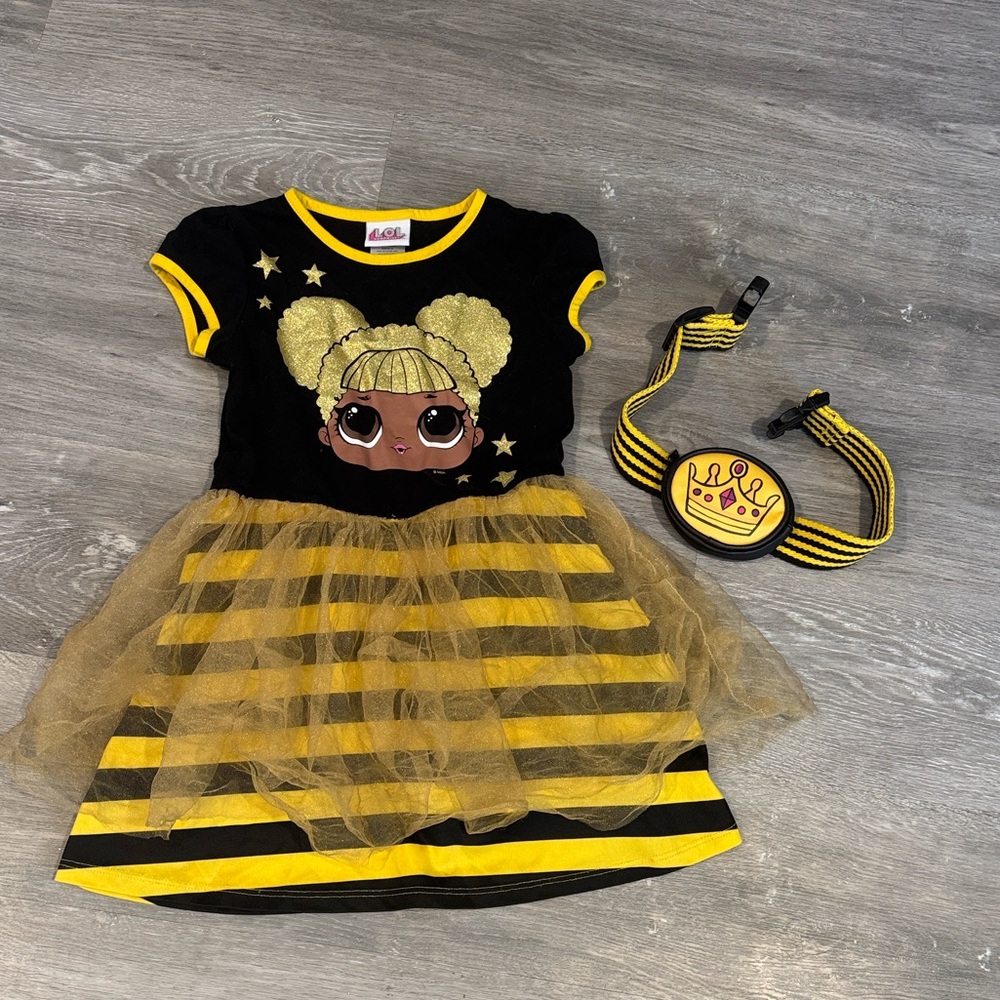 “Queen Bee” LOL Doll dress